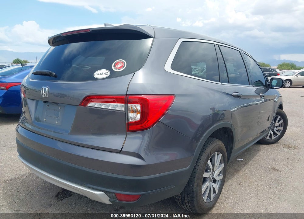 2021 HONDA PILOT 2WD EX-L VIN: 5FNYF5H57MB019036