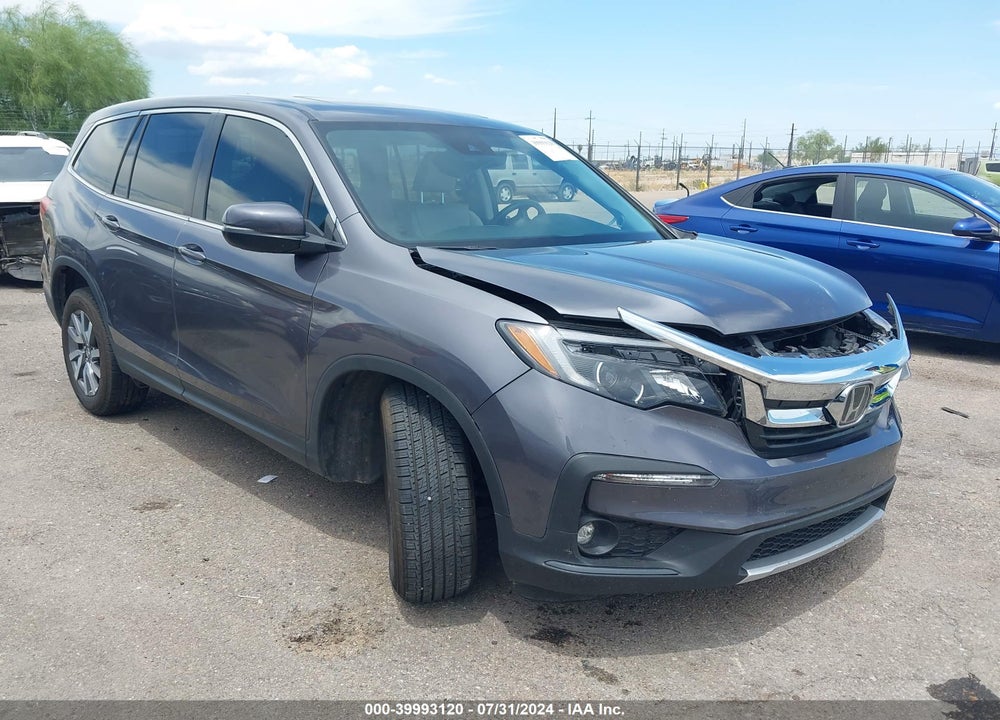 2021 HONDA PILOT 2WD EX-L VIN: 5FNYF5H57MB019036
