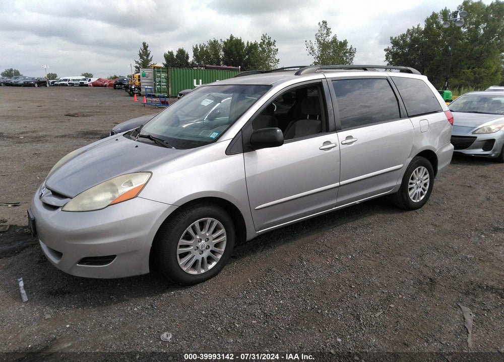 2007 TOYOTA SIENNA LE VIN: 5TDBK23C97S005743