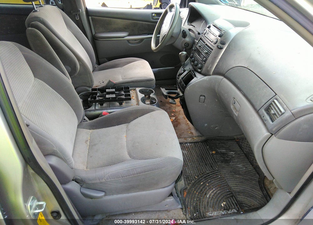 2007 TOYOTA SIENNA LE VIN: 5TDBK23C97S005743