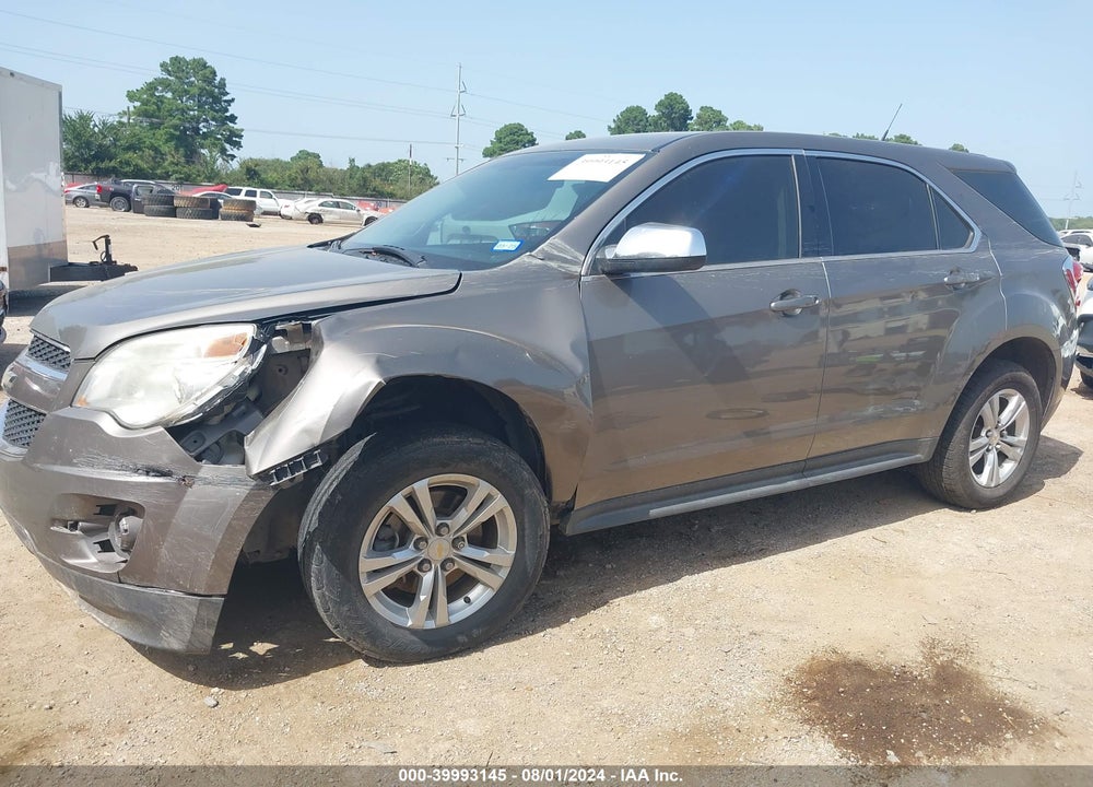 2010 CHEVROLET EQUINOX LS VIN: 2CNALBEW9A6412989