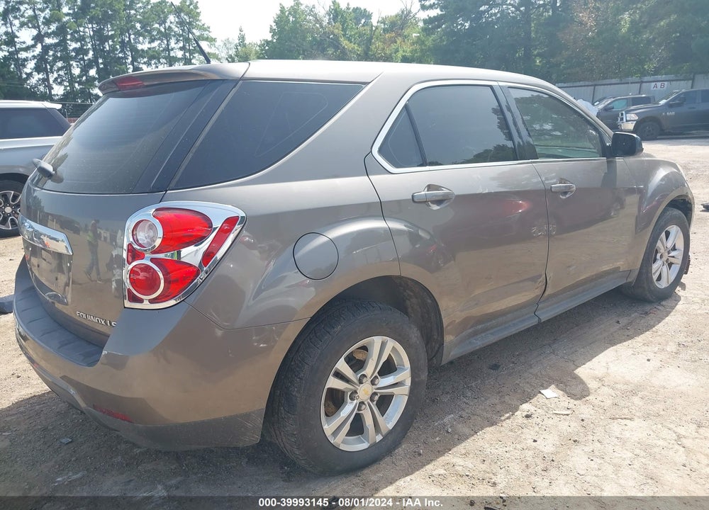 2010 CHEVROLET EQUINOX LS VIN: 2CNALBEW9A6412989