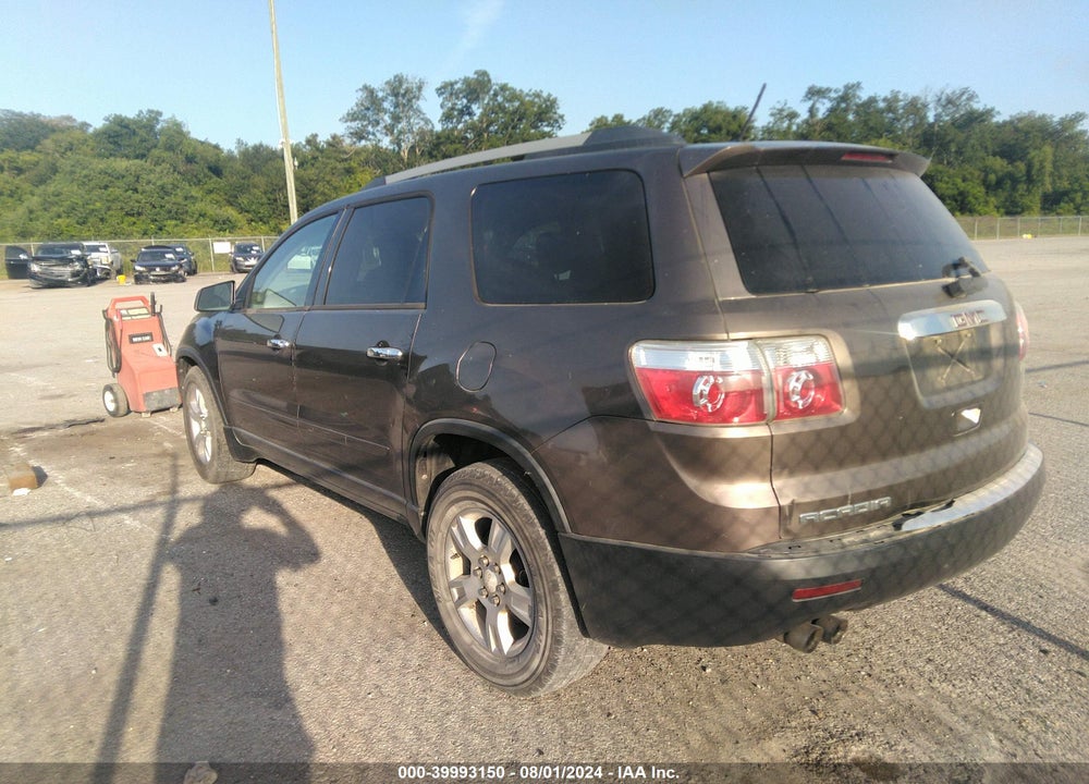 2012 GMC ACADIA SL VIN: 1GKKRNED3CJ337515