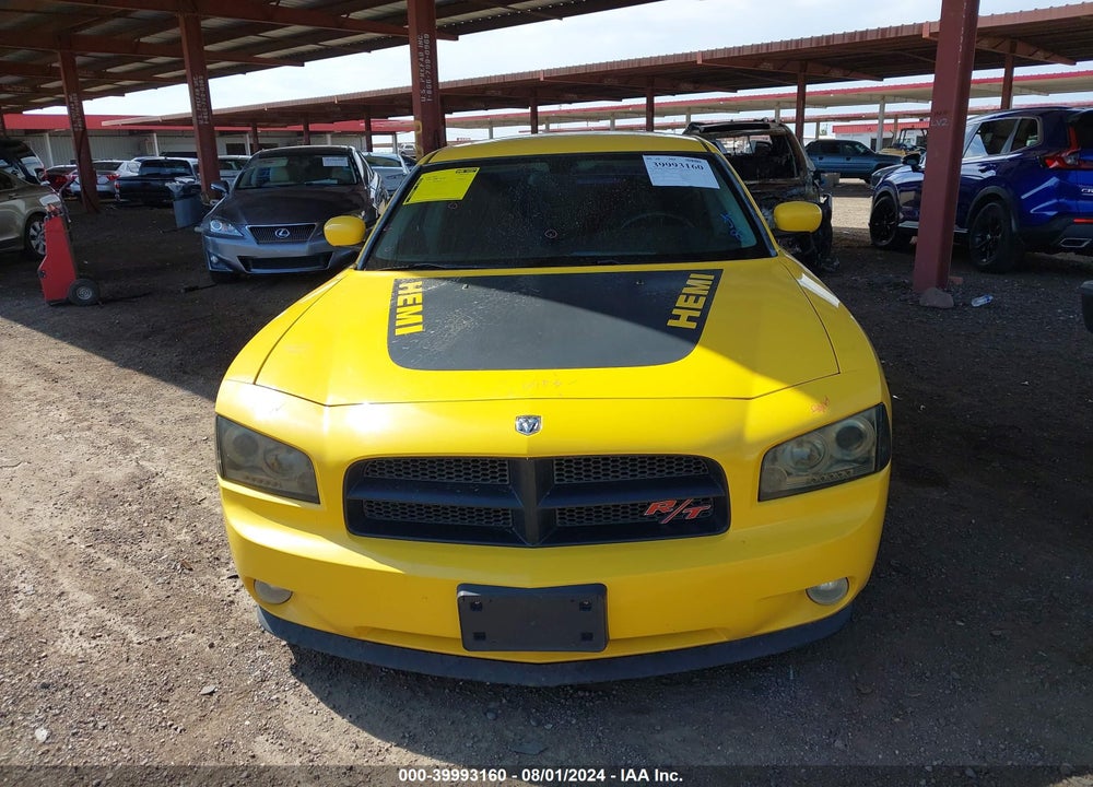 2006 DODGE CHARGER RT VIN: 2B3KA53H26H378783