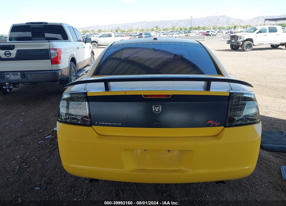 2006 DODGE CHARGER RT VIN: 2B3KA53H26H378783