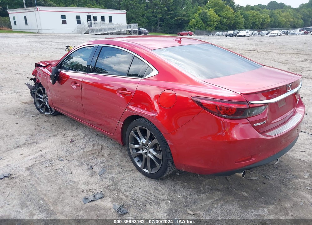 2016 MAZDA 6 I GRAND TOURING VIN: JM1GJ1W53G1450511