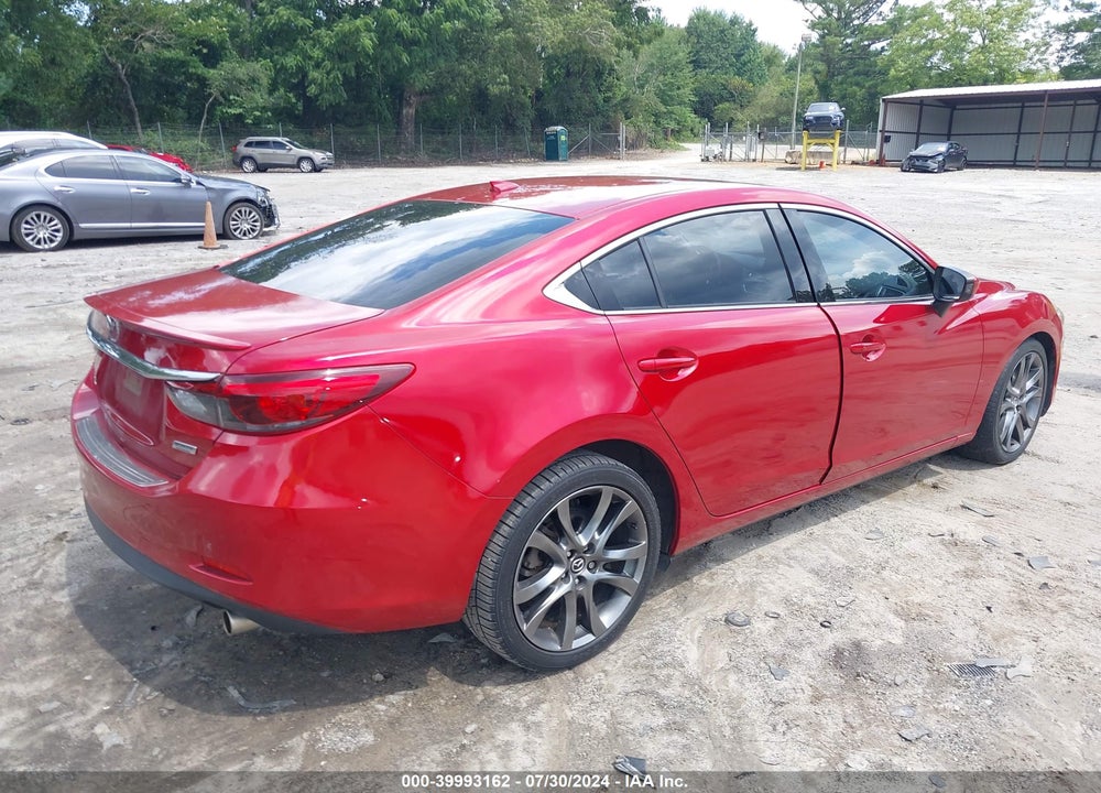 2016 MAZDA 6 I GRAND TOURING VIN: JM1GJ1W53G1450511