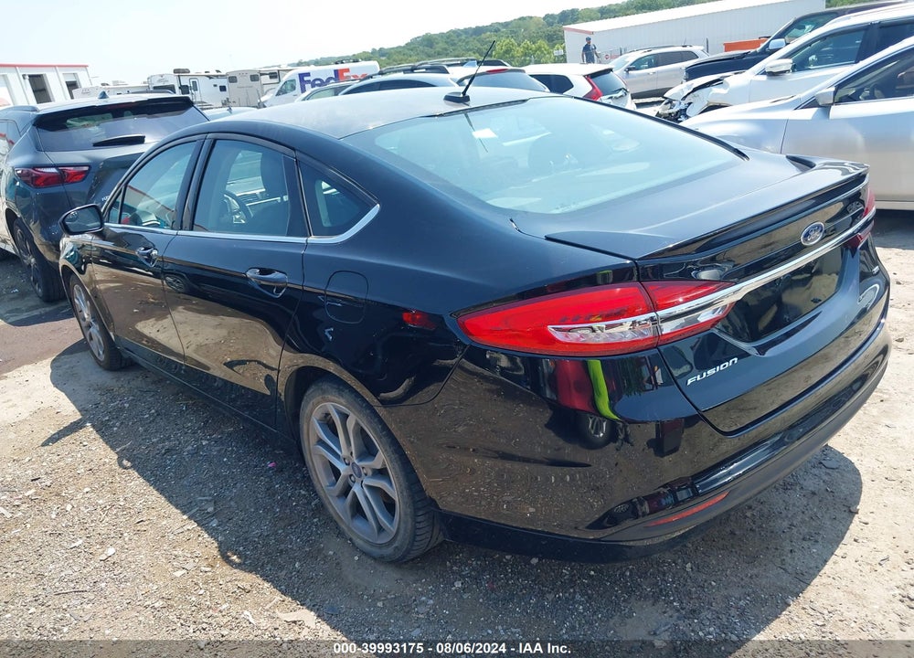 2017 FORD FUSION SE VIN: 3FA6P0H77HR284350