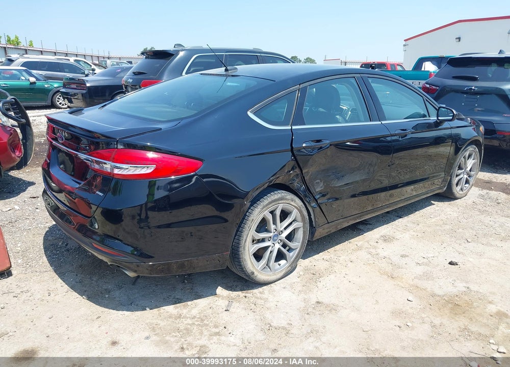 2017 FORD FUSION SE VIN: 3FA6P0H77HR284350