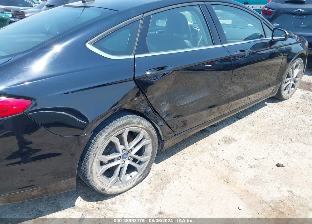2017 FORD FUSION SE VIN: 3FA6P0H77HR284350