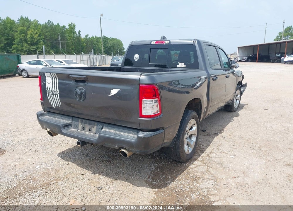 2022 RAM 1500 BIG HORN 4X2 5'7 BOX VIN: 1C6RREFT6NN346857