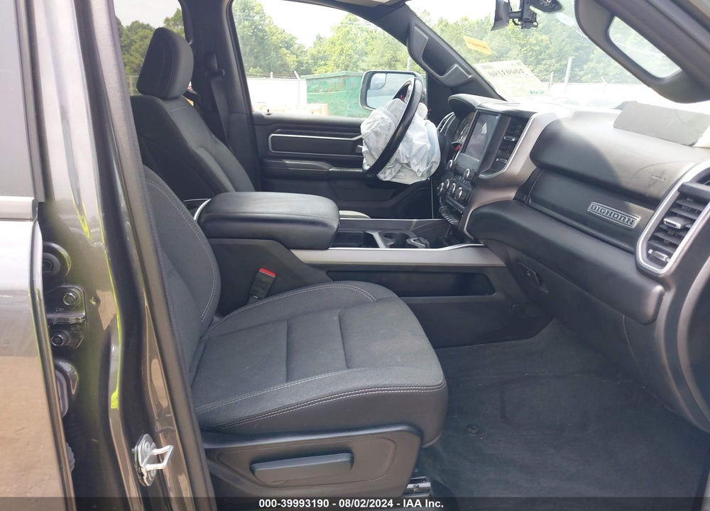 2022 RAM 1500 BIG HORN 4X2 5'7 BOX VIN: 1C6RREFT6NN346857