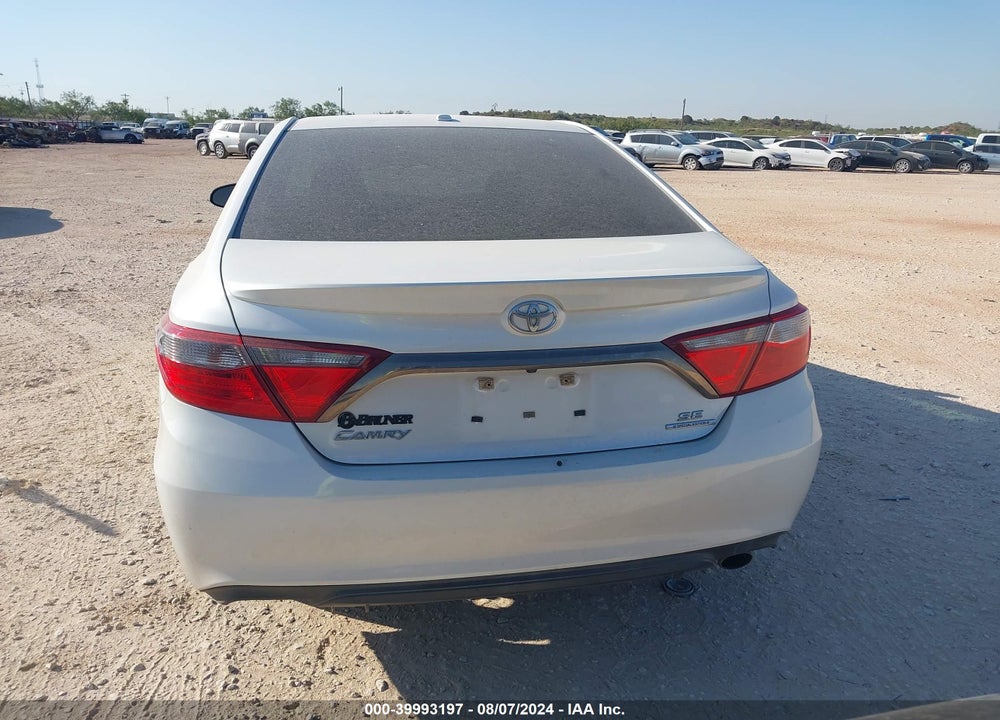 2016 TOYOTA CAMRY SE VIN: 4T1BF1FK5GU188406