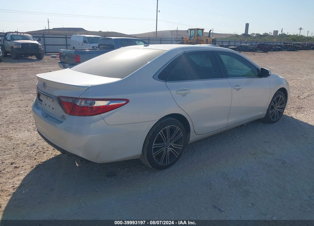 2016 TOYOTA CAMRY SE VIN: 4T1BF1FK5GU188406
