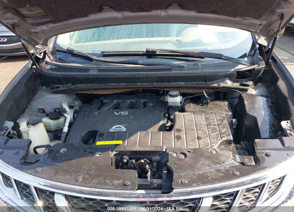2012 NISSAN MURANO SL VIN: JN8AZ1MW4CW212582