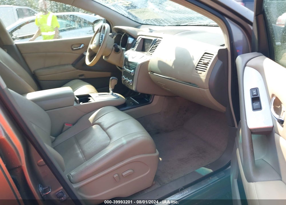 2012 NISSAN MURANO SL VIN: JN8AZ1MW4CW212582