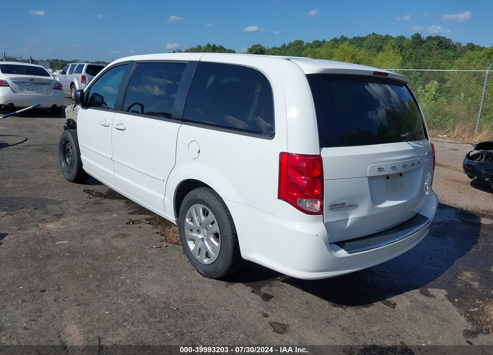 2016 DODGE GRAND CARAVAN SE VIN: 2C4RDGBG5GR195205