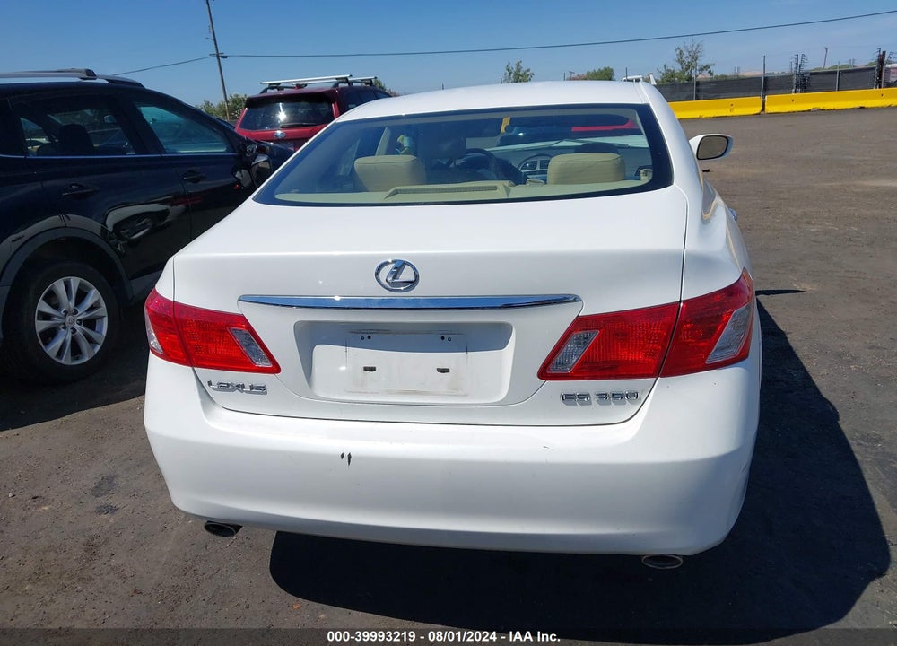 2007 LEXUS ES 350 VIN: JTHBJ46G972013568