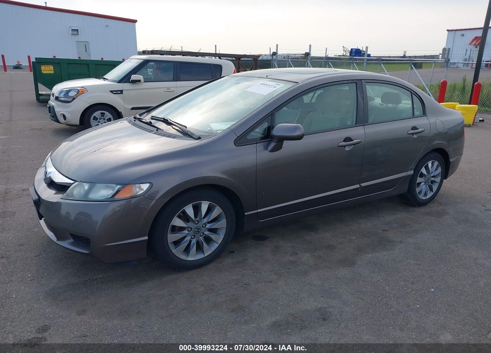 2009 HONDA CIVIC EX VIN: 19XFA16889E024318