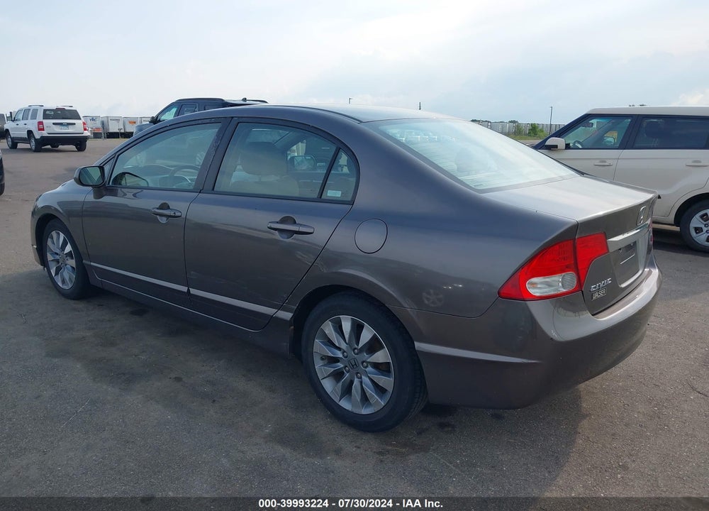 2009 HONDA CIVIC EX VIN: 19XFA16889E024318