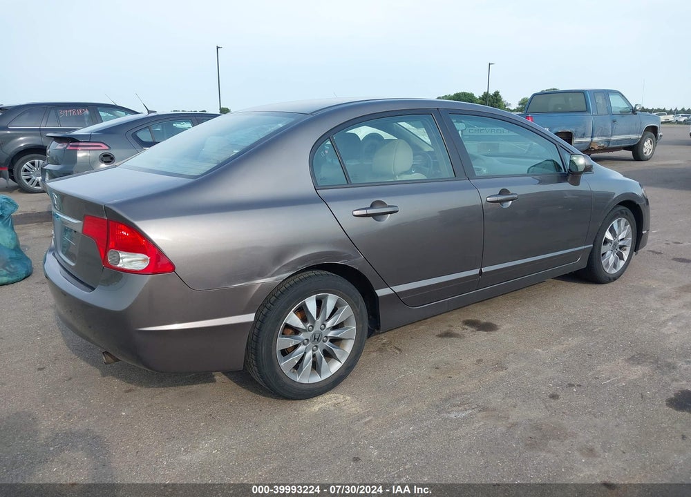 2009 HONDA CIVIC EX VIN: 19XFA16889E024318