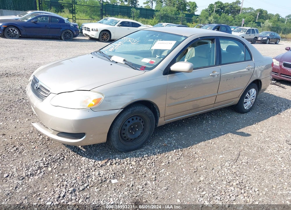 2007 TOYOTA COROLLA LE VIN: 2T1BR30E97C842136