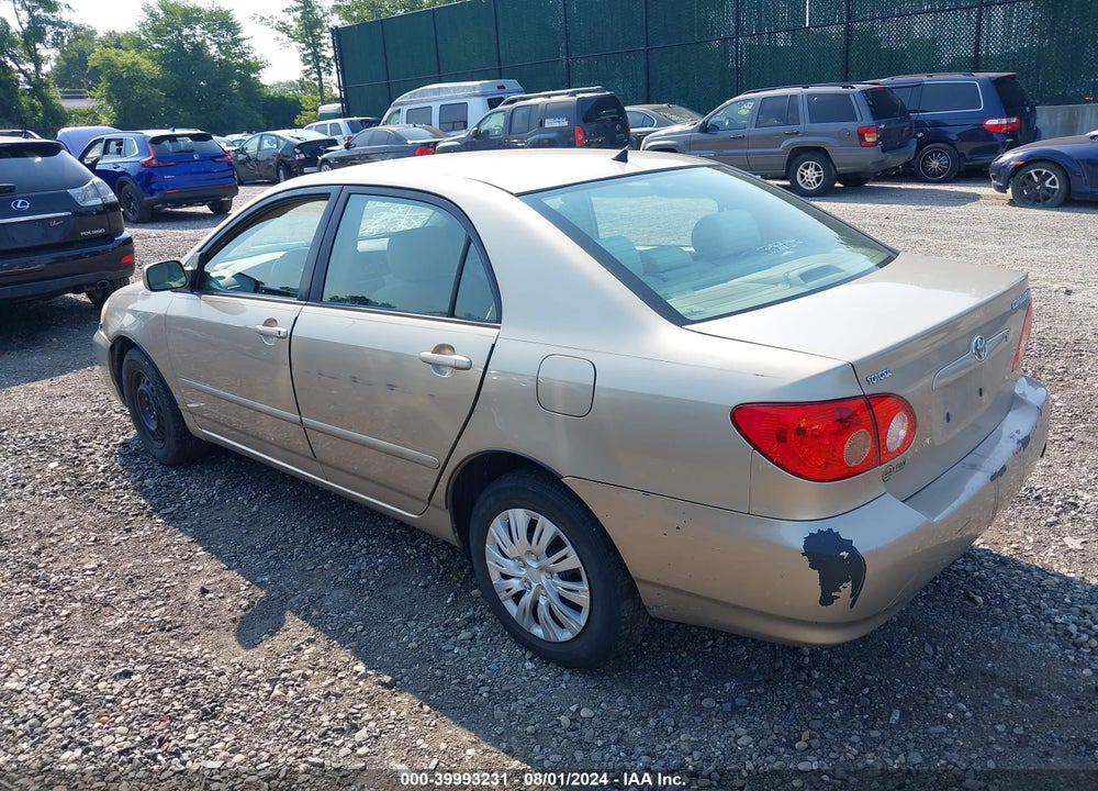 2007 TOYOTA COROLLA LE VIN: 2T1BR30E97C842136