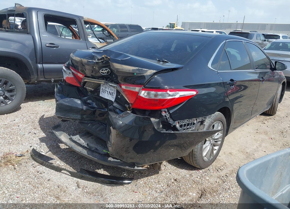 2016 TOYOTA CAMRY SE VIN: 4T1BF1FK8GU251238