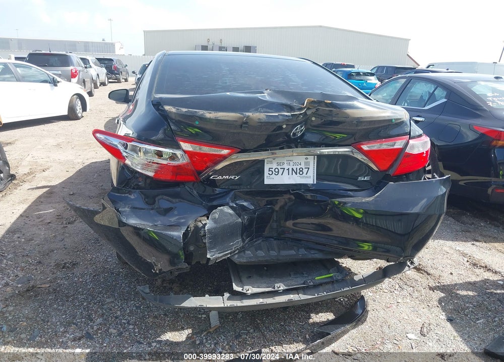 2016 TOYOTA CAMRY SE VIN: 4T1BF1FK8GU251238