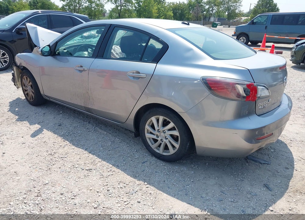 2012 MAZDA 3 I GRAND TOURING VIN: JM1BL1W79C1531593