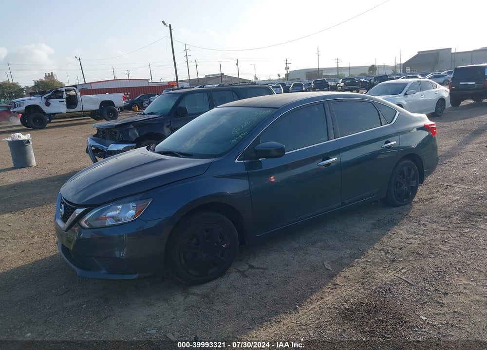 2017 NISSAN SENTRA SV VIN: 3N1AB7AP8HY311795
