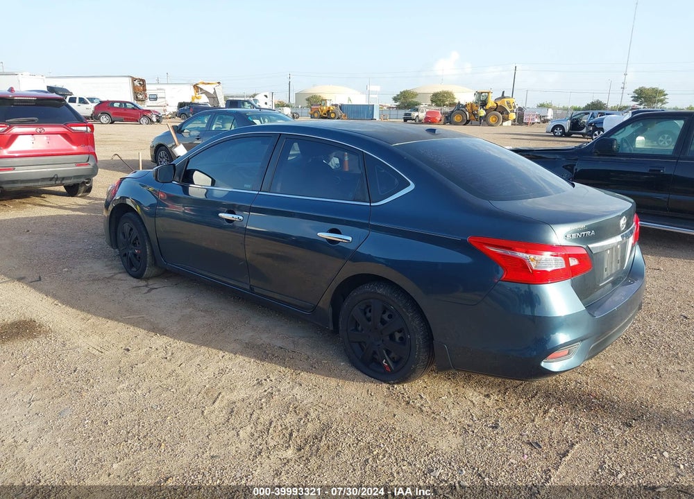 2017 NISSAN SENTRA SV VIN: 3N1AB7AP8HY311795