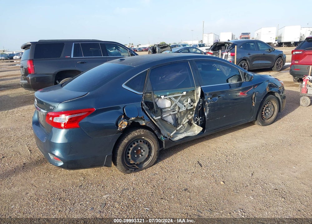 2017 NISSAN SENTRA SV VIN: 3N1AB7AP8HY311795