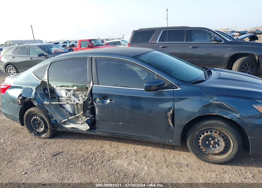 2017 NISSAN SENTRA SV VIN: 3N1AB7AP8HY311795
