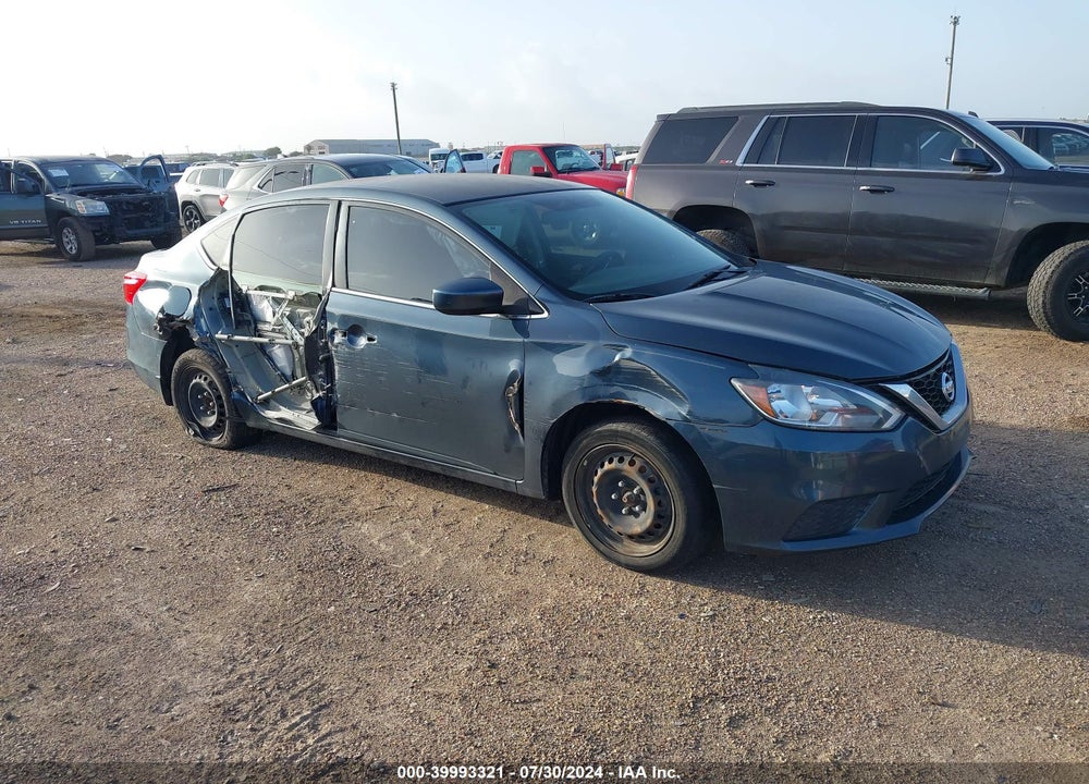 2017 NISSAN SENTRA SV VIN: 3N1AB7AP8HY311795