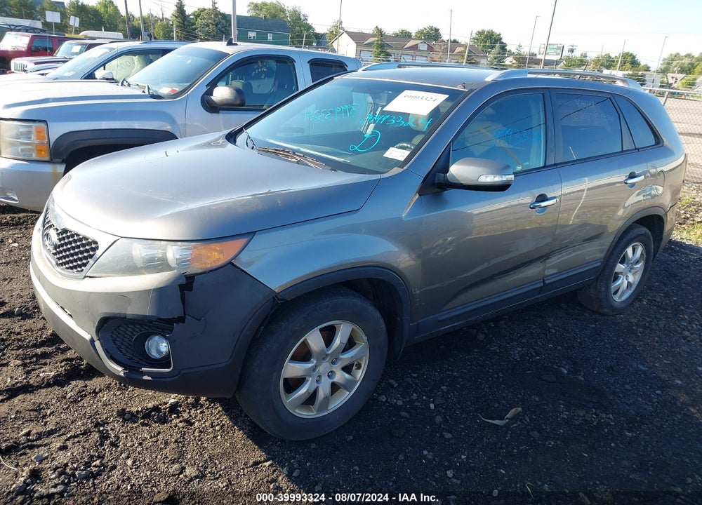 2011 KIA SORENTO LX VIN: 5XYKT3A19BG022214