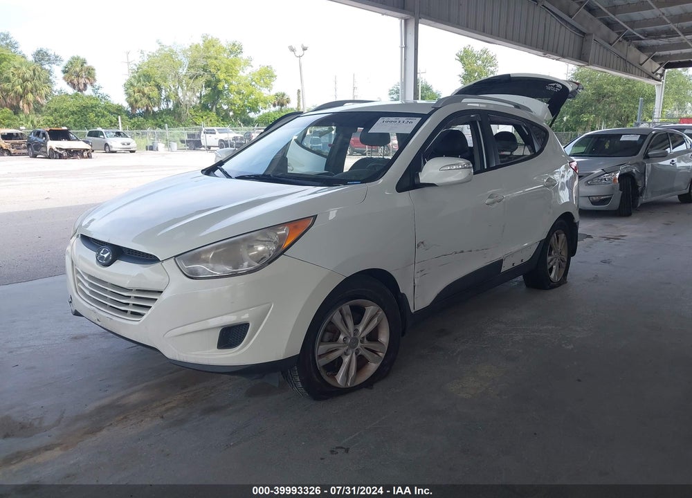 2012 HYUNDAI TUCSON GLS VIN: KM8JU3AC8CU339004
