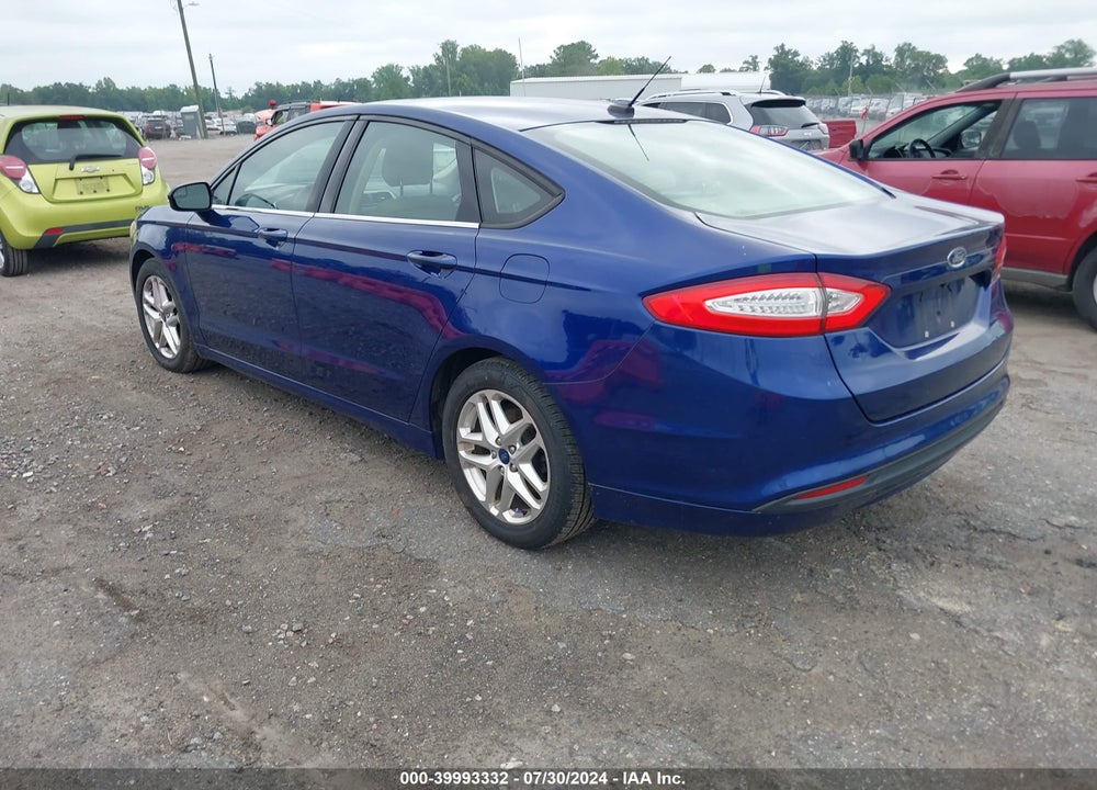 2013 FORD FUSION SE VIN: 3FA6P0HR3DR313001