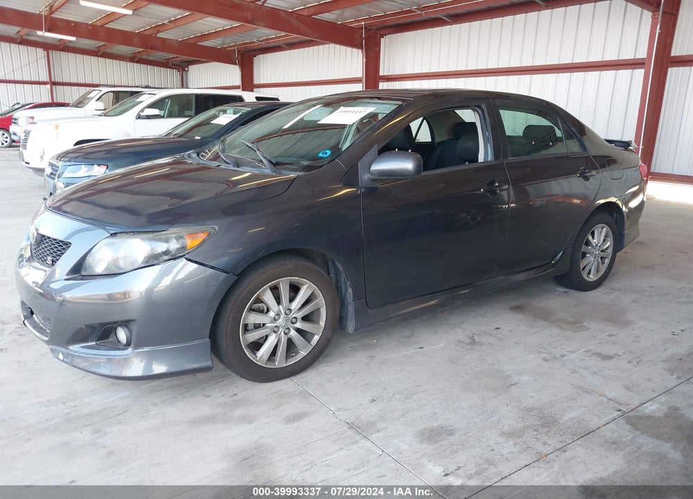 2009 TOYOTA COROLLA S VIN: 1NXBU40E59Z059689