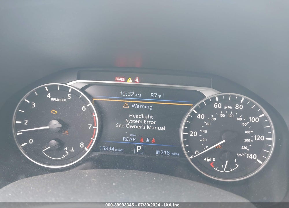 2023 NISSAN ALTIMA SR FWD VIN: 1N4BL4CV0PN324700