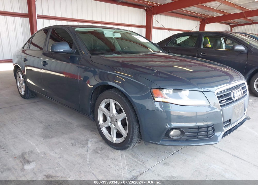 2009 AUDI A4 2.0T PREMIUM VIN: WAULF78K29N025523