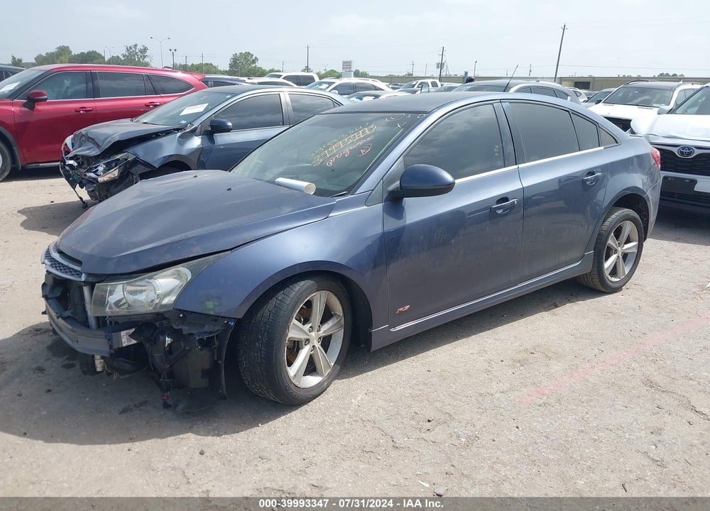 2014 CHEVROLET CRUZE 2LT AUTO VIN: 1G1PE5SB7E7238608