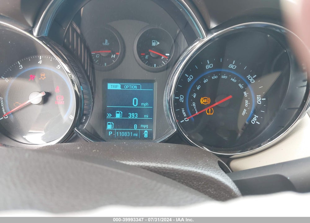 2014 CHEVROLET CRUZE 2LT AUTO VIN: 1G1PE5SB7E7238608