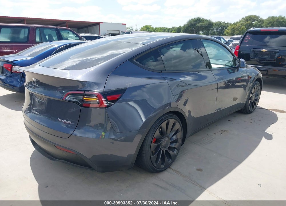 2023 TESLA MODEL Y AWD/PERFORMANCE DUAL MOTOR ALL-WHEEL DRIVE VIN: 7SAYGDEF9PF905712