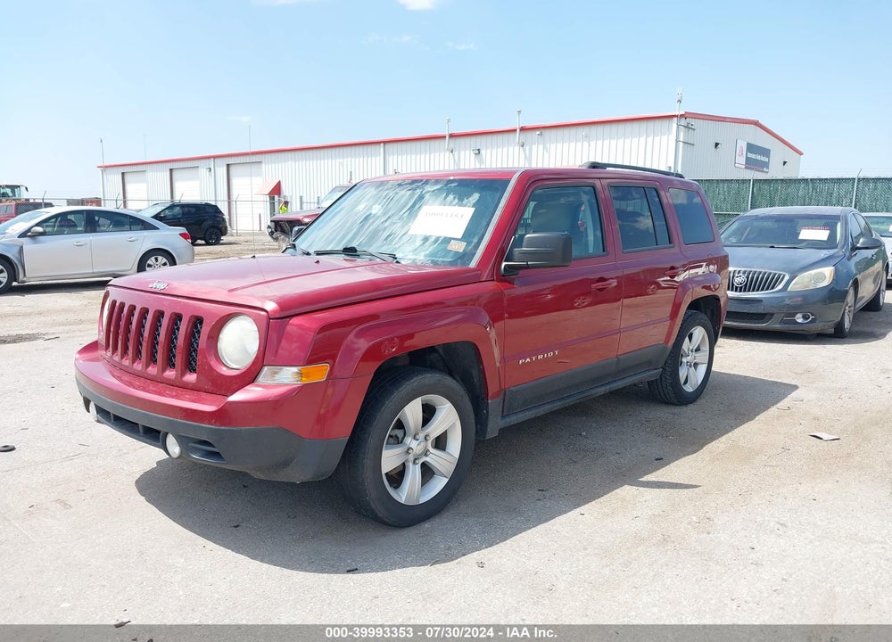 2013 JEEP PATRIOT LATITUDE VIN: 1C4NJPFB1DD158964