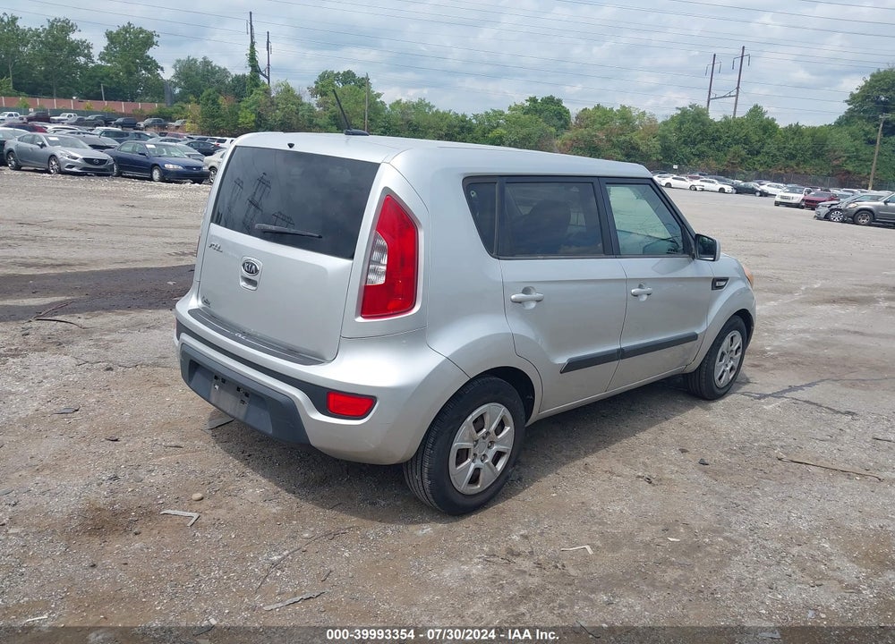 2012 KIA SOUL VIN: KNDJT2A50C7406972