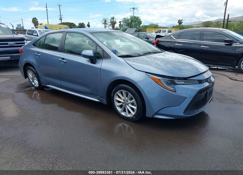 2022 TOYOTA COROLLA LE VIN: JTDVPMAEXN3002265