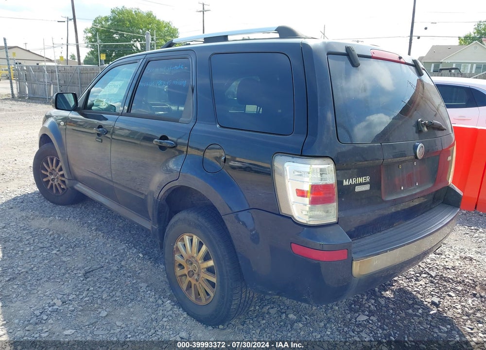 2009 MERCURY MARINER PREMIER VIN: 4M2CU97769KJ11446
