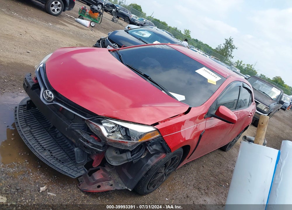 2016 TOYOTA COROLLA LE VIN: 2T1BURHE3GC621170