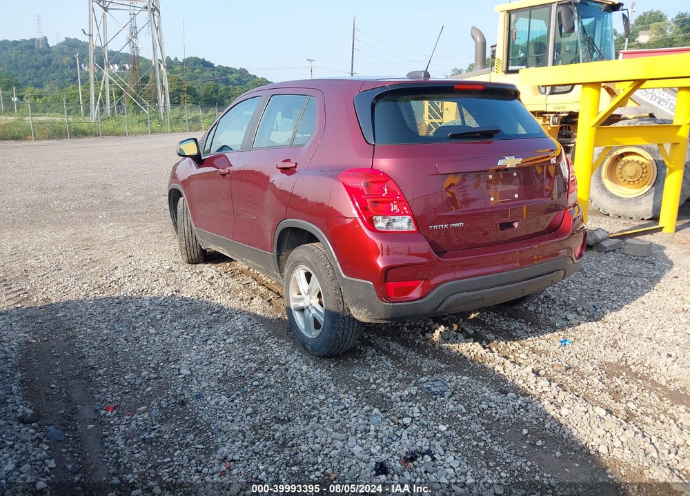 2017 CHEVROLET TRAX LS VIN: 3GNCJNSB8HL235337